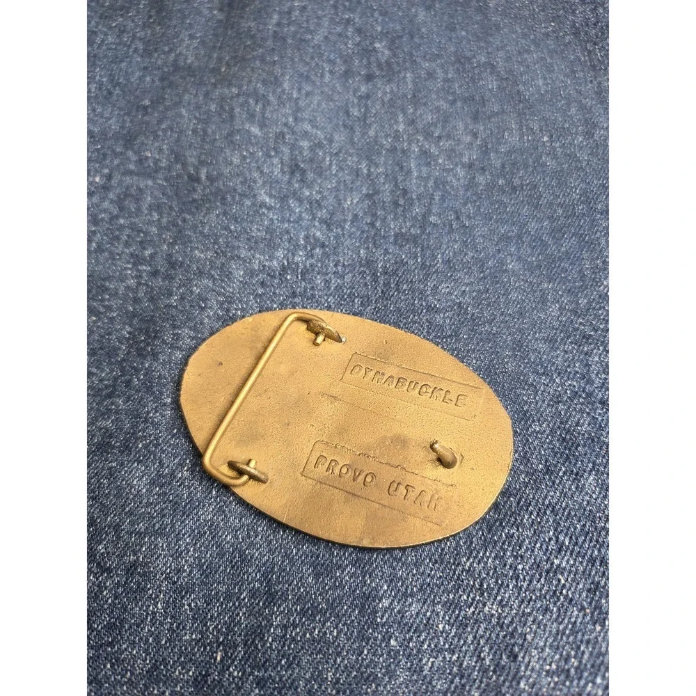 Ford Southside USA Sales Brass Belt Buckle - Automotive Collectible